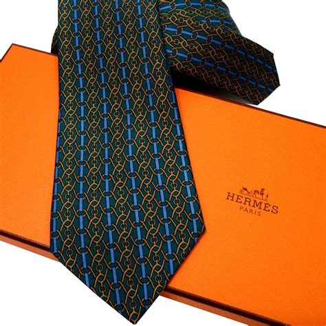 authentic hermes ties online.